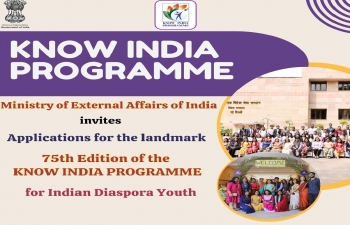  Revised flyer for 75th Edition of the Flagship "Know India Programme (KIP)